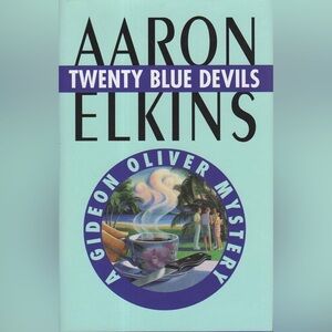 Hardcover Book: Twenty Blue Devils by Aaron Elkins